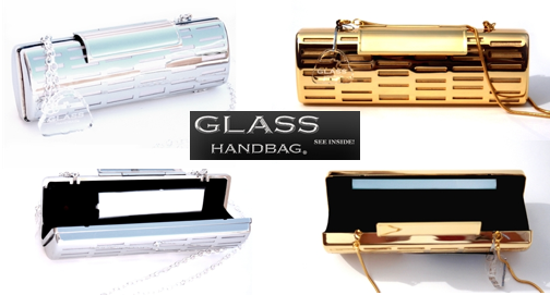 glass handbag